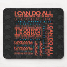 Philippians 4:13 Mousepad