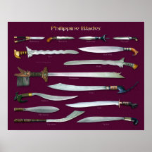 Philippine Blades 1/2 scale Poster