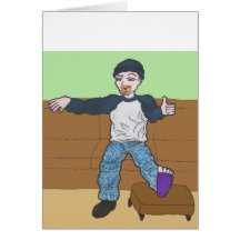 Phill anime art gallery character card