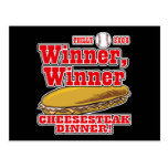 Philly Winner Cheesesteak Dinner postcards