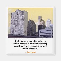 "PhillyTunes" Jane Jacobs Magnet
