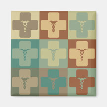 Phlebotomy Pop Art Fridge Magnets