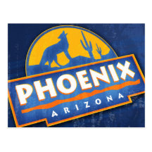 Phoenix Coyote Postcard