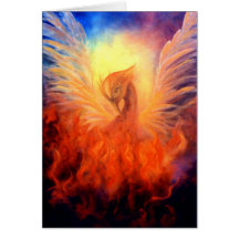 Phoenix Rising Notecard