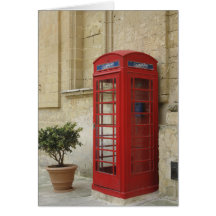 Phone Box Greeting Cards