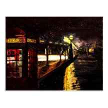 Phone Box Postcard