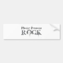 Phone Persons Rock Bumper Sticker