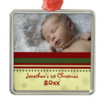 Photo Baby's 1st Christmas Ornament ornaments
