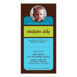 PHOTO BIRTHDAY INVITATIONS :: circus 1 Personalised Photo Card