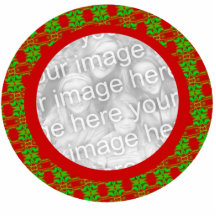 Photo Frame Christmas Ornament - Customised Photo Cut Outs