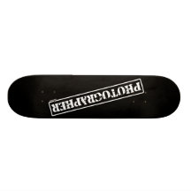 Photographer Stamp Skateboard Decks