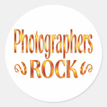 Photographers Rock Sticker