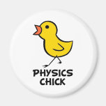 Physics Chick Refrigerator Magnets