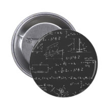 Physics diagrams and formulas pinback button