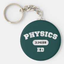 Physics Ed Key Chain