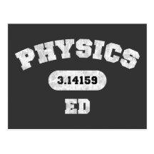 Physics Ed Post Card