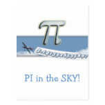 PI IN THE SKY! POSTCARD