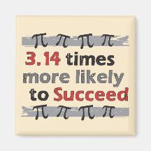 Pi Success Refrigerator Magnets