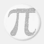 Pi Symbol Magnet
