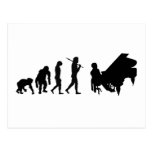 Pianist Piano Orchestra Composer Mozart gear Postcard