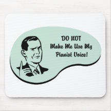 Pianist Voice Mouse Mat