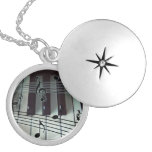 Piano Keyboard Personalized Necklace