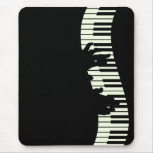 PIANO KEYS MOUSE PADS