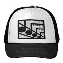 Piano Music Hat