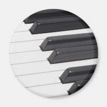 Piano or Organ Keyboard Keys Magnet