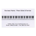 Piano Sales Business Card: Piano 3D Model