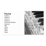 Piano Tattoo Business Card Templates