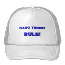 Piano Tuners Rule! Trucker Hats