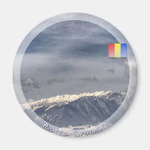 Piatra Craiului Mountains Refrigerator Magnets