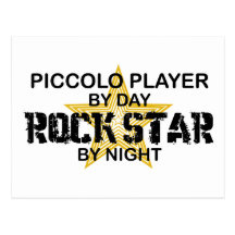 Piccolo Rock Star by Night Postcards