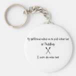 Pick Girlfriend or Paddling Keychains