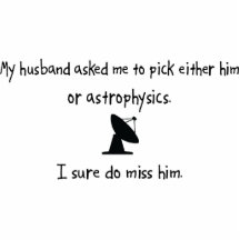 Pick Husband or Astrophysics Photo Cutouts