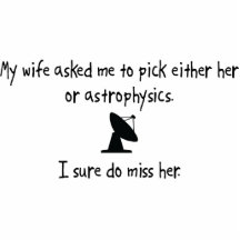 Pick Wife or Astrophysics Acrylic Cut Outs