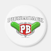 Pickleback Logo Fridge Magnets