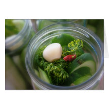 Pickling Cukes Card