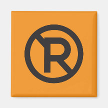 Pictogram Magnet, No Parking