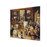 Pictura, Poesis and Musica in a Pronkkamer Gallery Wrapped Canvas
