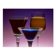 Picture of Cocktail drinks Post Cards