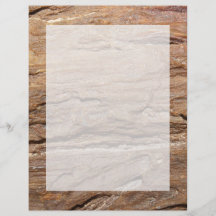 Picture of Wood Fossil. Flyer Design