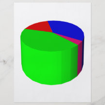Pie Chart Custom Flyer