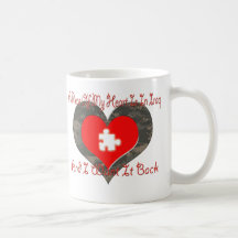 Piece of heart in iraq Mug