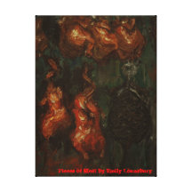 Pieces of Meat Gallery Wrapped Canvas