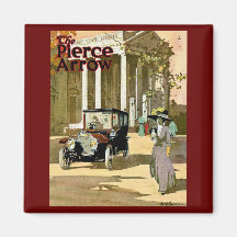 Pierce Arrow Vintage Advertisement Refrigerator Magnets