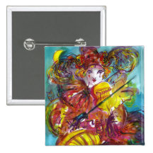 PIERO / Venetian Carnival Night Button