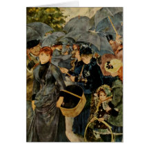 Pierre-Auguste Renoir's The Umbrellas (1883) Cards