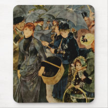 Pierre-Auguste Renoir's The Umbrellas (1883) Mouse Mats